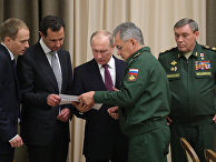 Рабочая встреча президента РФ В. Путина с президентом Сирии Б. Асадом Рабочая встреча президента РФ В. Путина с президентом Сирии Б. Асадом