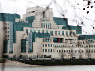 Штаб-квартира внешней разведки Великобритании MI6 в Лондоне Штаб-квартира внешней разведки Великобритании MI6 в Лондоне