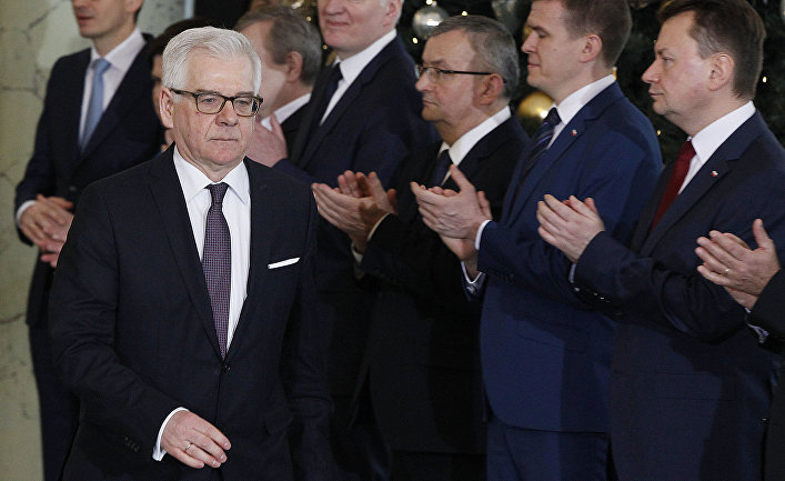 Новый министр иностранных дел Польши Яцек Чапутович