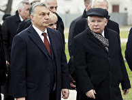 Виктор Орбан и Ярослав Качиньский