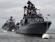 Большой противолодочный корабль "Адмирал Виноградов" во время парада кораблей, посвященного Дню Военно-морского флота России, во Владивостоке. 30 июля 2017 Большой противолодочный корабль "Адмирал Виноградов" во время парада кораблей, посвященного Дню Военно-морского флота России, во Владивостоке. 30 июля 2017