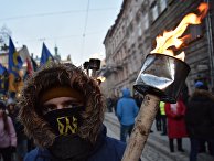 Марш националистов во Львове Марш националистов во Львове