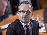 Бывший министр юстиции Хайко Маас на заседании кабинета министров в Берлине, Германия. 8 марта 2018