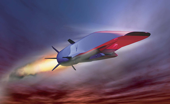 Разрабатываемая в США гиперзвуковая крылатая ракета X-51A Waverider
