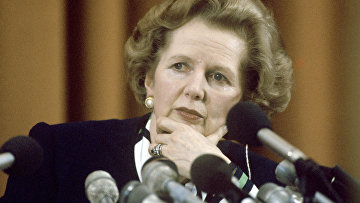 Премьер-министр Великобритании Маргарет Тэтчер, 1987 г.
