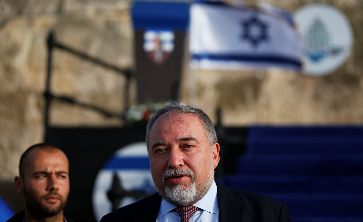 Министр обороны Израиля Авигдор Либерман