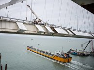 Строительство Крымского моста через Керченский пролив Строительство Крымского моста через Керченский пролив