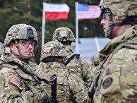 Американские военные в Польше