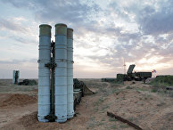 Подготовка к стрельбам зенитных ракетных систем С-400 "Триумф"