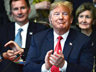 Дональд Трамп на саммите стран-участниц НАТО в Брюсселе. 11 июля 2018