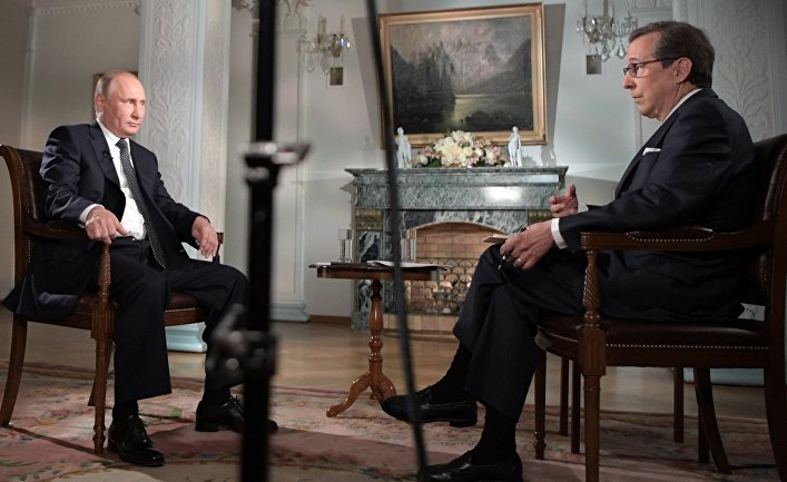 Интервью президента РФ В. Путина американскому телеканалу "Фокс ньюс"
