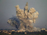 Взрыв в районе границы Сирии и Израиля