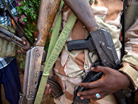 Военный в Центральноафриканской республике