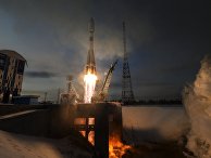 Старт ракеты-носителя "Союз-2.1б" с космическим аппаратом "Метеор" №2-1 с космодрома "Восточный". 28 ноября 2017