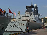 Эсминец Королевских ВМС Великобритании "DUNCAN" в порту Одессы. 24 июля 2017 Эсминец Королевских ВМС Великобритании "DUNCAN" в порту Одессы. 24 июля 2017