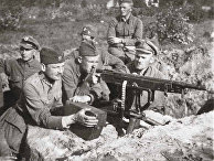 Польские окопы под Милосной, август 1920 года Польские окопы под Милосной, август 1920 года