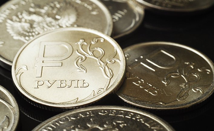 Монеты номиналом один рубль