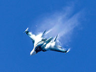Истребитель-бомбардировщик Су-34 на IV Международном военно-техническом форуме «Армия-2018» Истребитель-бомбардировщик Су-34 на IV Международном военно-техническом форуме «Армия-2018»