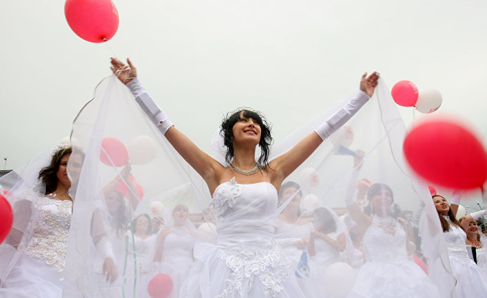 Парад невест в Курске