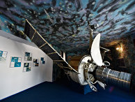 Экспонат в музее Центра дальней космической связи в селе Витино