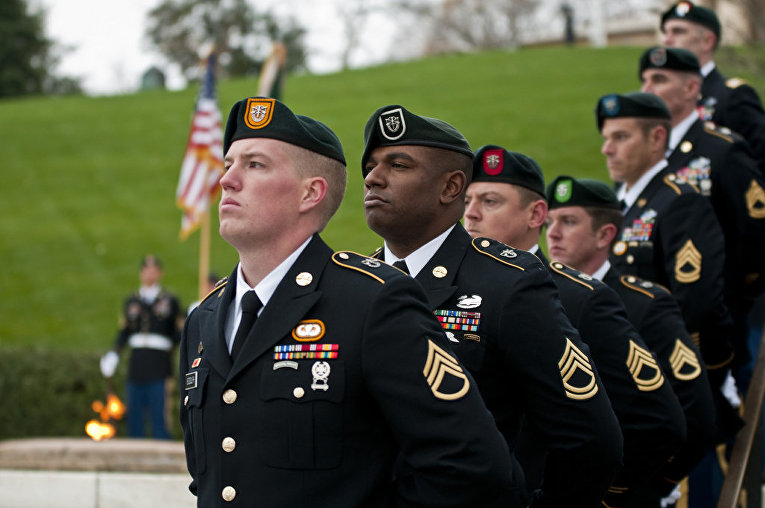 «Зеленые береты» – солдаты из всех семи групп сил специального назначени Армии США
