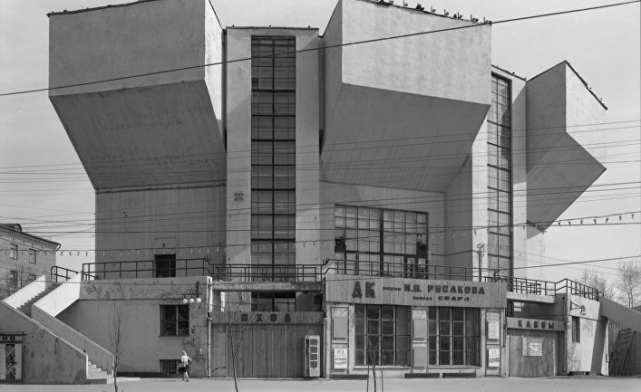 Дом культуры имени И. В.Русакова, архитектор Константин Мельников