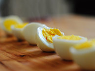 Сваренные вкрутую яйца