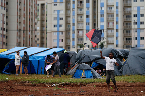 Лагерь «Движения бездомных рабочих» в Сейландии