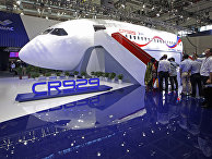 Презентация макета российско-китайского самолета CR929 на Чжухайском авиасалоне Презентация макета российско-китайского самолета CR929 на Чжухайском авиасалоне