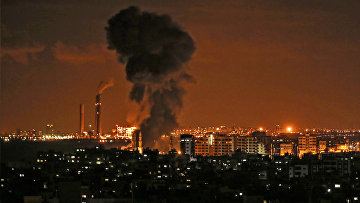 Воздушные удары по сектору Газа. 12 ноября 2018