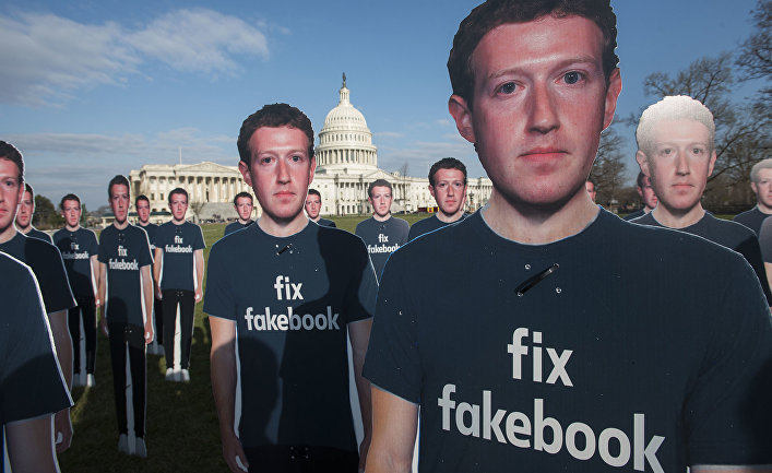 Генеральный директор Facebook Марк Цукерберг