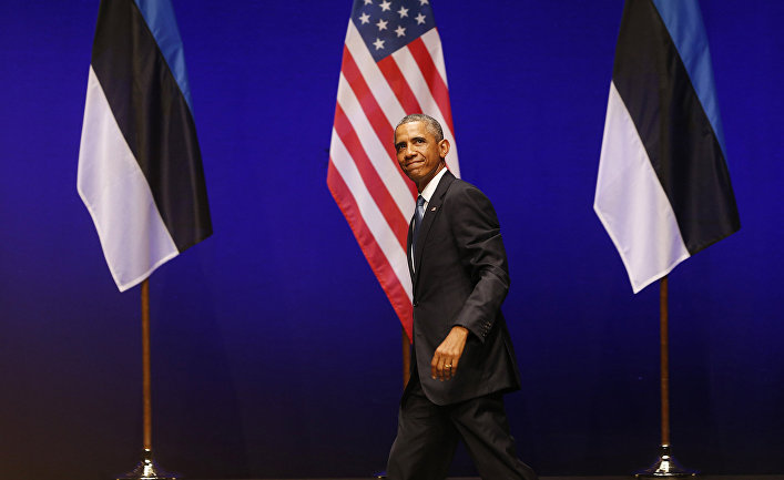 Обама в Таллине