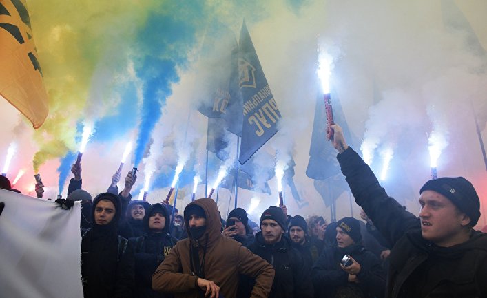 Акции националистов в Киеве