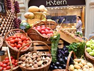 Открытие ярмарки отечественных фермерских продуктов в ГУМе Открытие ярмарки отечественных фермерских продуктов в ГУМе