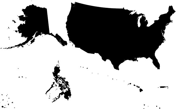 Карта США