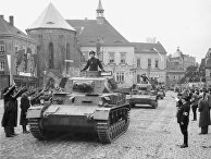 Танк Panzer IV на параде, 1938 г.