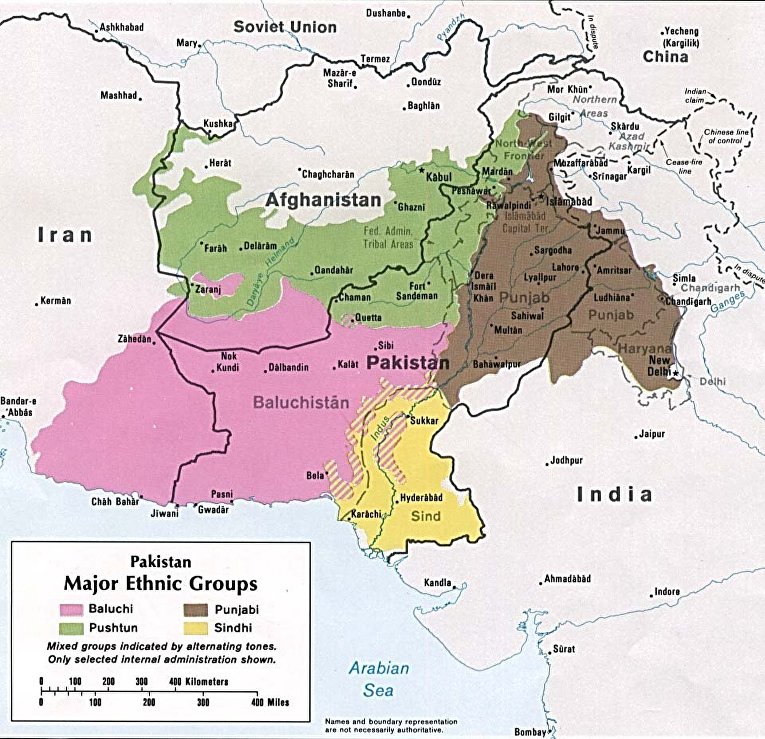 Этническая карта