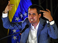 Лидер оппозиции Венесуэлы Хуан Гуайдо