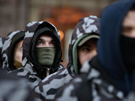 Марш националистов в Киеве Марш националистов в Киеве