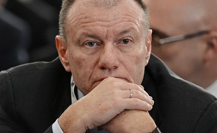 Генеральный директор - председатель правления ГМК "Норильский никель" Владимир Потанин