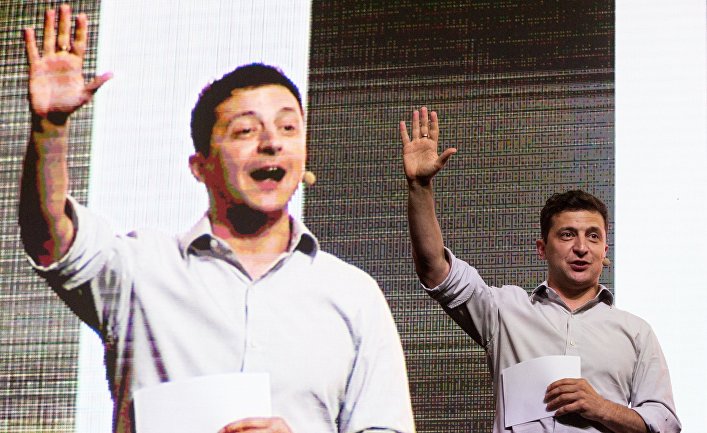 Выступление президента Украины В. Зеленского на iForum-2019 в Киеве