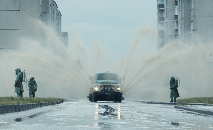 Кадр из сериала «Чернобыль»