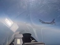 Су-27 осуществил перехват Б-52 Су-27 осуществил перехват Б-52