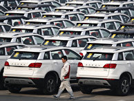 Автомобили, произведенные на заводе Great Wall Motors в Баодине, Китай Автомобили, произведенные на заводе Great Wall Motors в Баодине, Китай