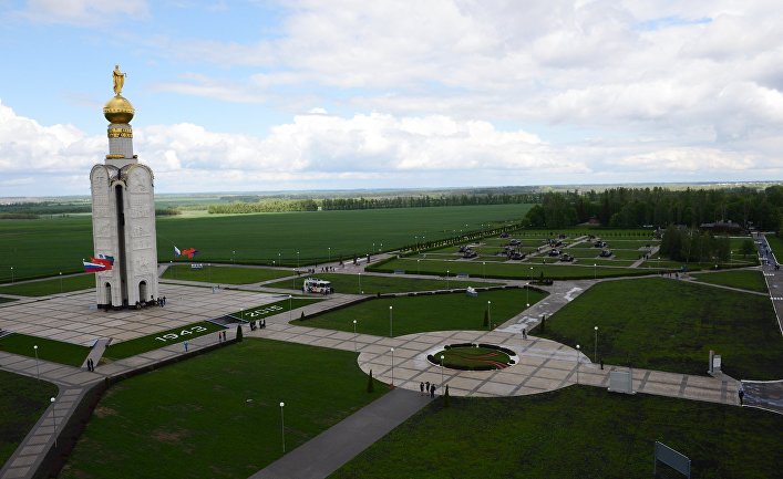 Музей бронетанковой техники в поселке Прохоровка Белгородской области.