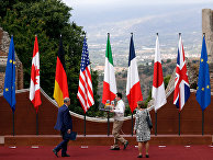 Подготовка к саммиту G7 в Италии Подготовка к саммиту G7 в Италии