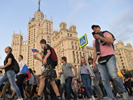 Несанкционированная акция в поддержку незарегистрированных кандидатов в Мосгордуму Несанкционированная акция в поддержку незарегистрированных кандидатов в Мосгордуму