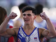 Артур Далалоян (Россия) в командном многоборье среди мужчин на чемпионате мира Артур Далалоян (Россия) в командном многоборье среди мужчин на чемпионате мира