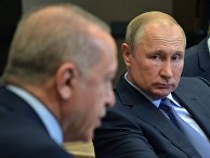 Президент РФ В. Путин встретился с президентом Турции Р. Т. Эрдоганом Президент РФ В. Путин встретился с президентом Турции Р. Т. Эрдоганом