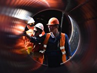 Строительство газопровода "Северный поток-2" в Ленинградской области Строительство газопровода "Северный поток-2" в Ленинградской области